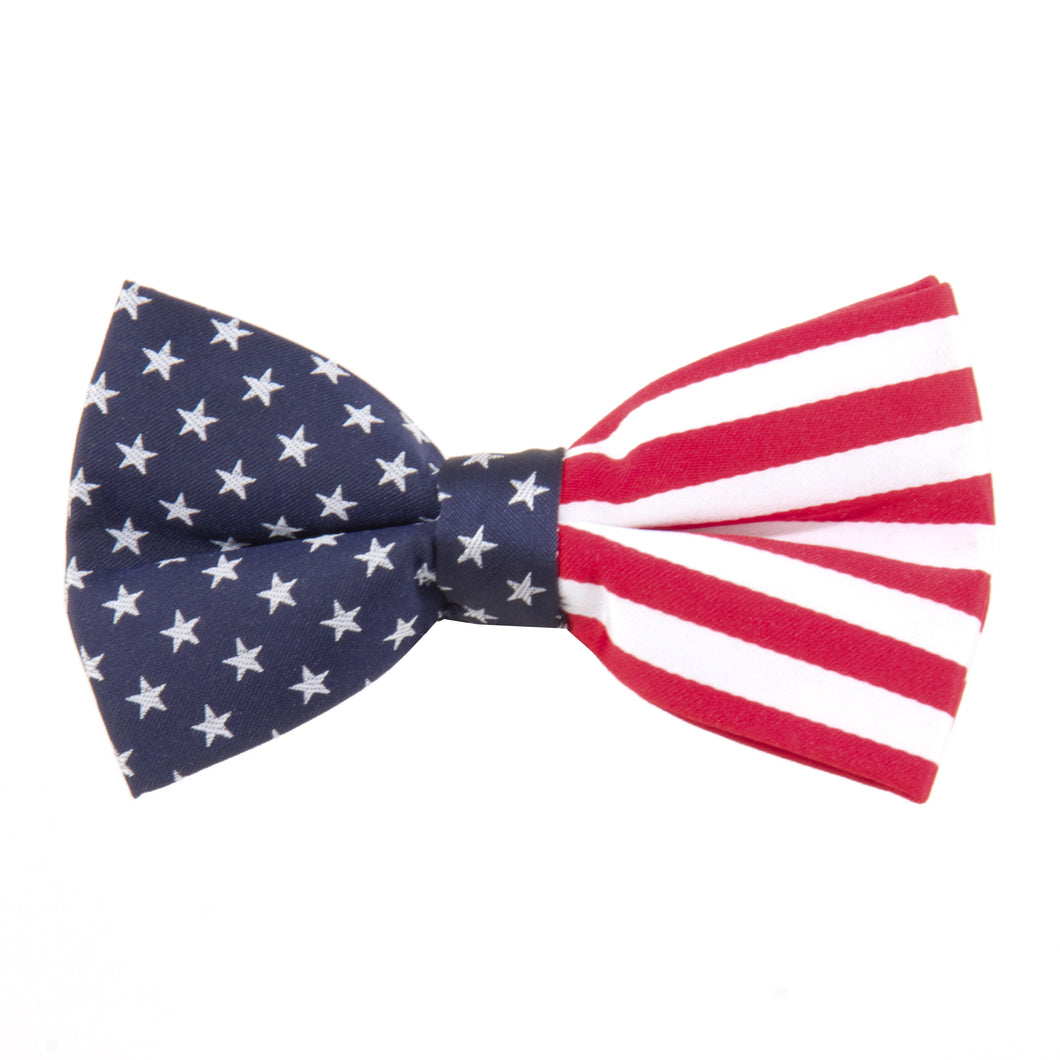 Patriotic Bow Tie American