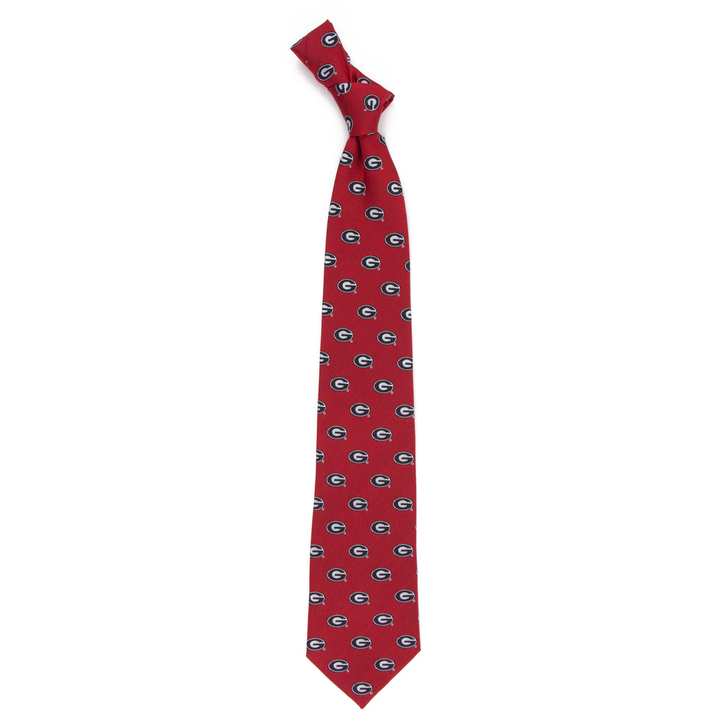 Georgia Bulldogs Echo Necktie