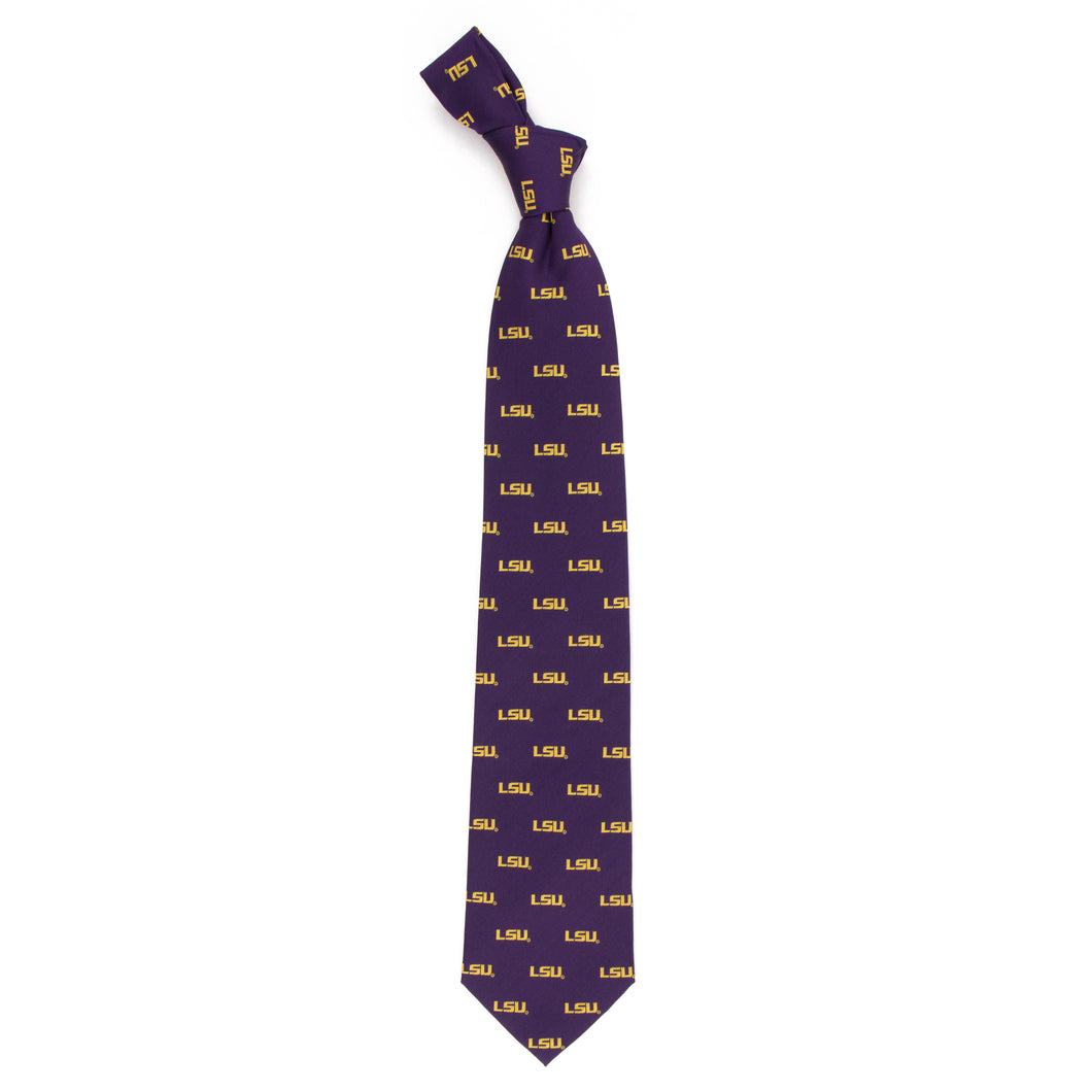 LSU Tigers Echo Necktie