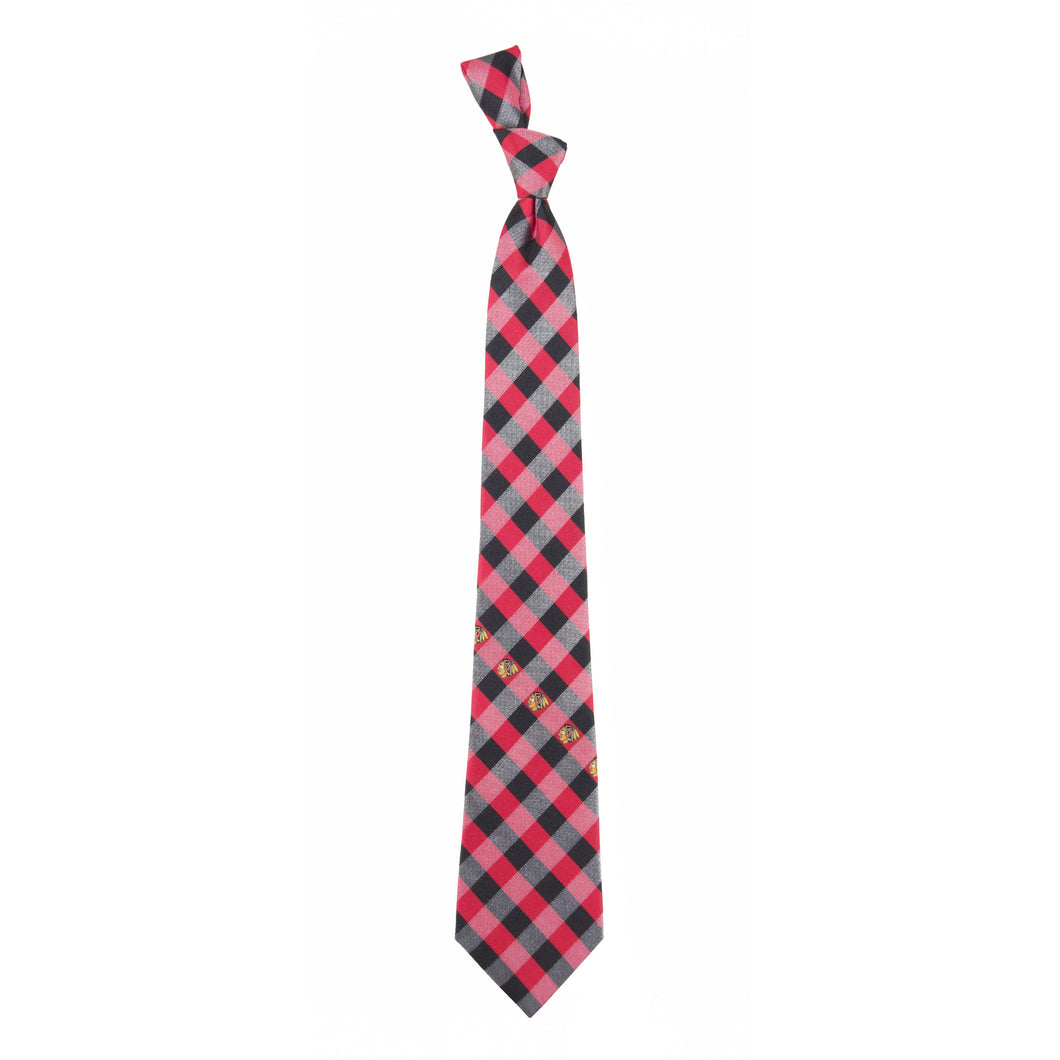 Blackhawks Tie Check