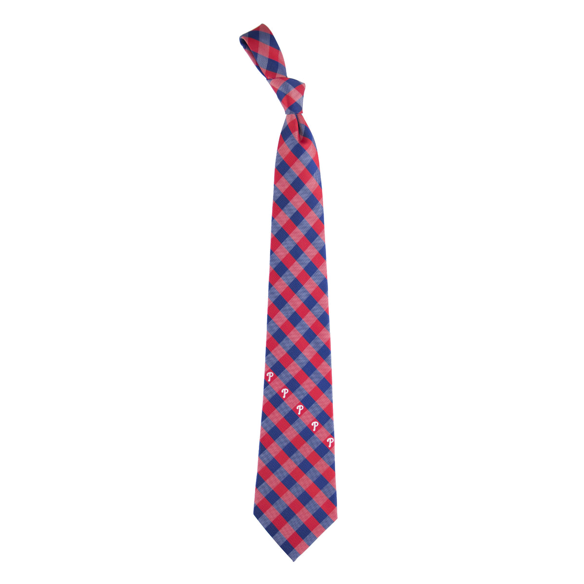 Philadelphia Phillies Tie Check, Polyester Tie, Polyester Necktie ...