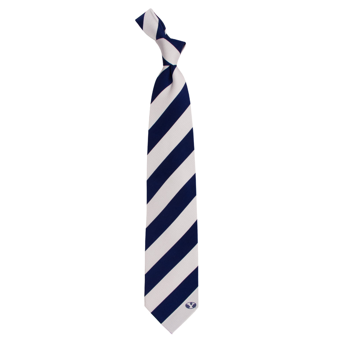 BYU Cougars Tie Regiment, Silk Tie, Silk Necktie – Eagles Wings
