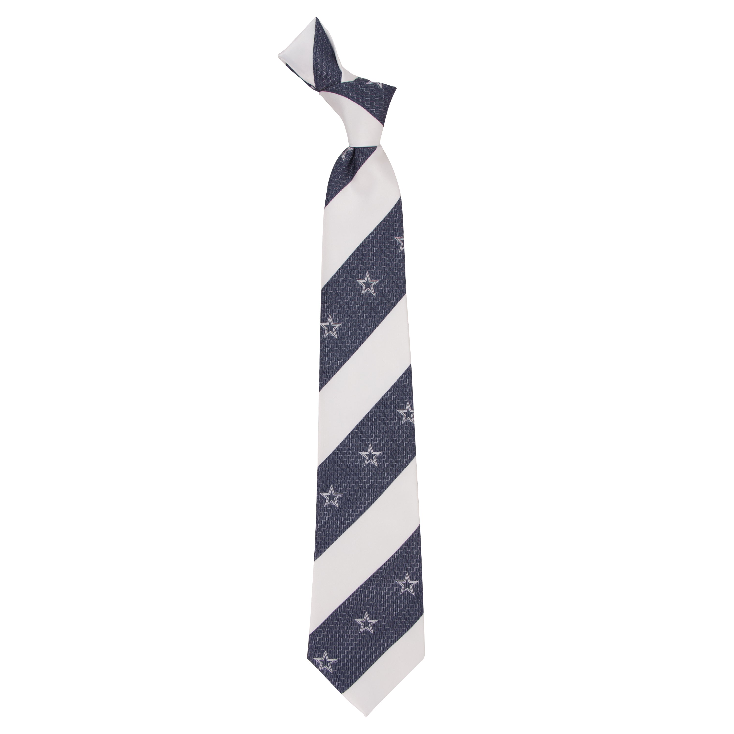 Eagles Wings Dallas Cowboys Geo Stripe Necktie